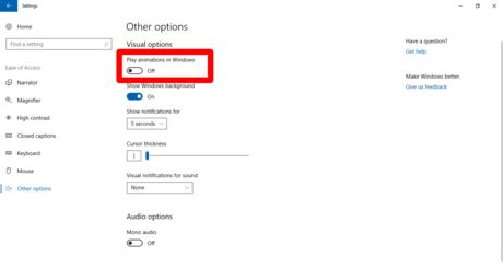 How To Disable Animations In Windows 10 TipsMake