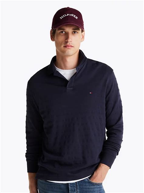 Regular Long Sleeve Polo Shirt Blue Tommy Hilfiger