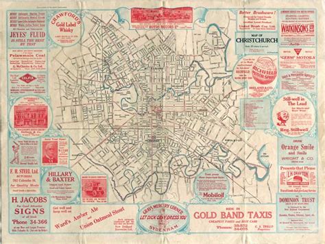 Map of Christchurch : [1930?] - Christchurch City Libraries Digital ...