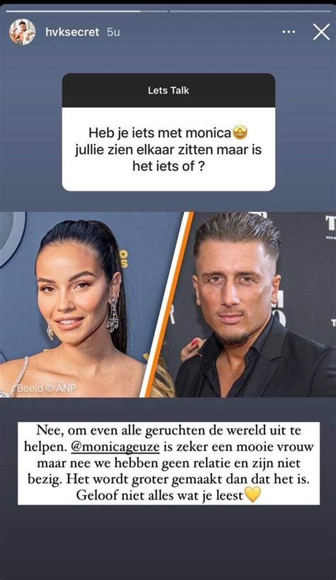 Harrie Reageert Op Geruchten Dat Hij Nu Met Monica Geuze Zou Daten