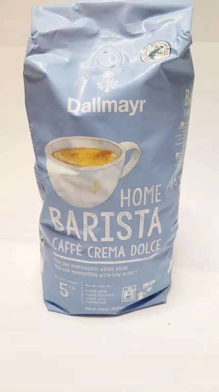 KAWA ZIARNISTA MIESZANA DALLMAYR HOME BARISTA CAFFE CREMA DOLCE 1000 G