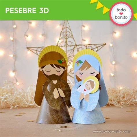 Niño Jesús: Pesebre 3D