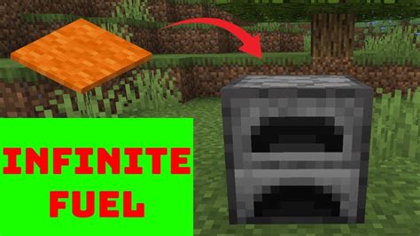 How To Get Infinite Fuel In Minecraft Youtube