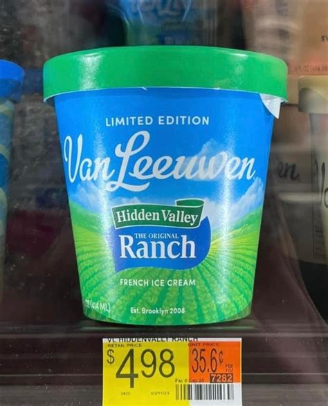 Ranch ice cream