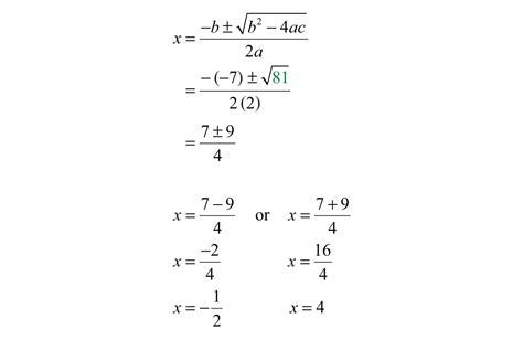 Guidelines For Solving Quadratic Equations And Applications