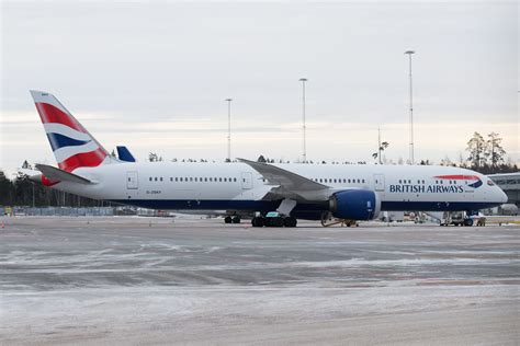 British Airways Boeing Dreamliner G Zbkf Arn Flickr