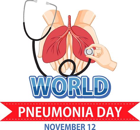 World Pneumonia Day Logo Design 13092623 Vector Art at Vecteezy