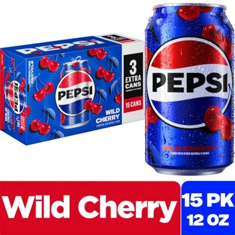 Pepsi Cola Wild Cherry Soda Cans Pk Fl Oz Pick N Save