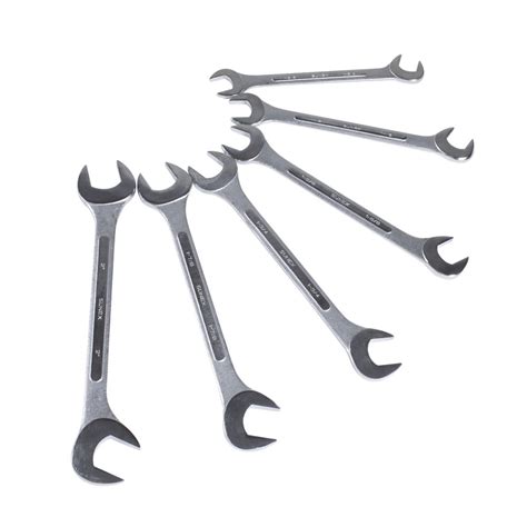 Sunex 9916 6 Piece Sae Jumbo Raised Panel Angle Head Wrench Set