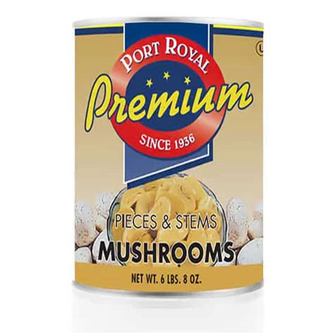 Mushrooms Pieces Stems Port Royal Sales