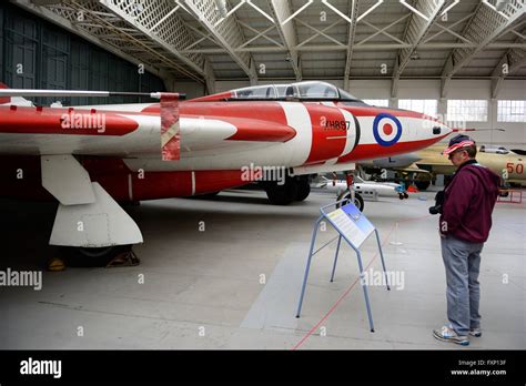 Aircraft At Imperial War Museum Duxford Uk Stock Photo Alamy