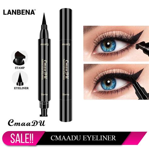 Ready Jkt Eye Liner Viral Tiktok Eyeliner Stamp 2in1 100