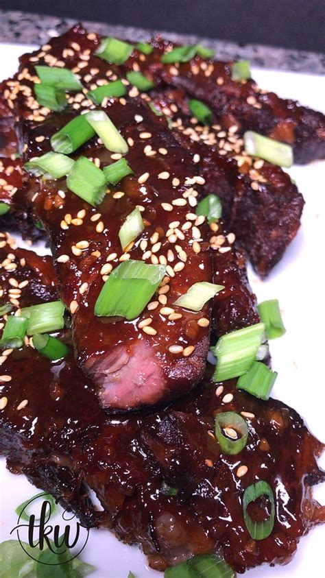 Korean Gochujang Sticky Boneless Beef Short Ribs