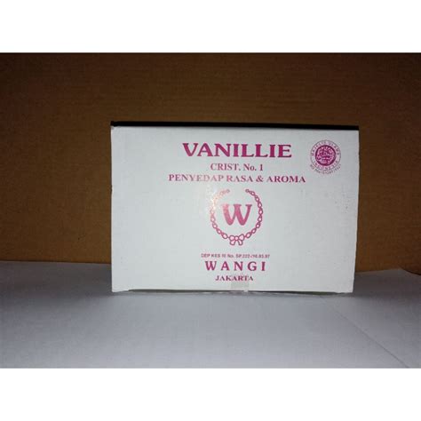 Jual Vanili Kotak Vanili Bubuk Vanili Sachet Shopee Indonesia