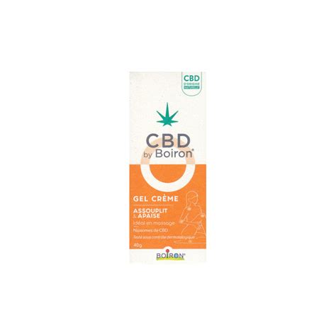 Boiron Gel Crème CBD Assouplit Apaise 40g