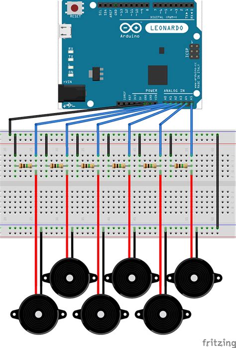 Diy Arduino Midi Instrument Webtechie Be