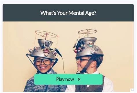7 What is Your Mental Age Quizzes & Tests - Happier Human