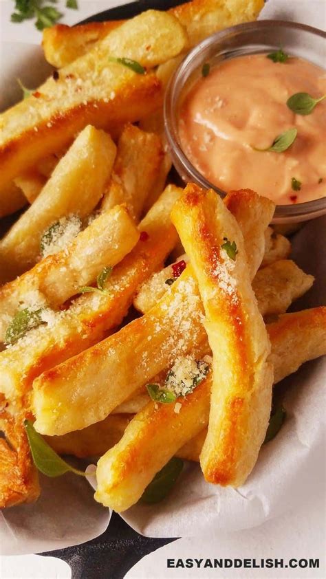 Baked Yuca Fries Recipe Yuca Recipes Yucca Fries Yuca