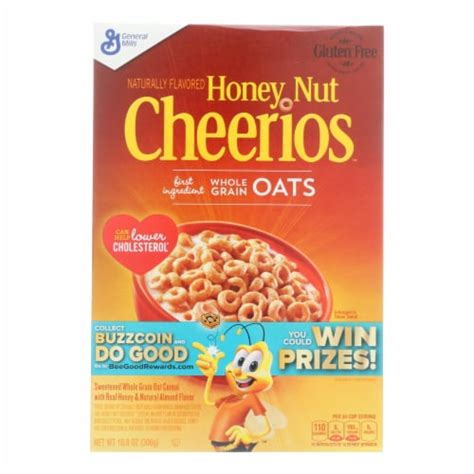 Honey Nut Cheerios Gluten Free Breakfast Cereal 12 Ct 10 8 Oz Smith’s Food And Drug