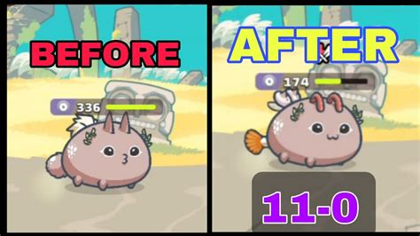 Axie Changing Parts With Axs Reward Axie Infinity Classic V Cursed