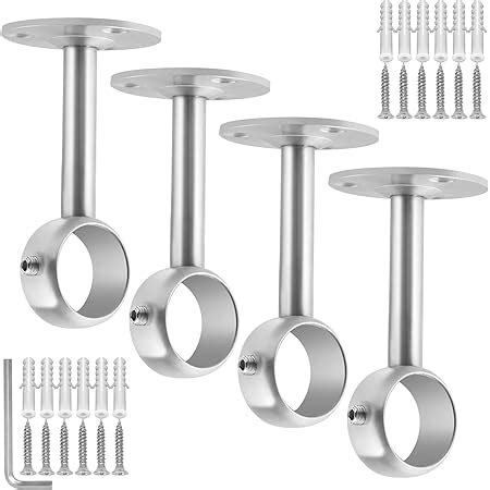 Amazon Amazon Basics Curtain Rod Ceiling Mount Bracket Set Of