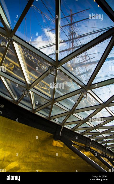 Cutty Sark Ship, Greenwich Maritime Museum London Stock Photo - Alamy