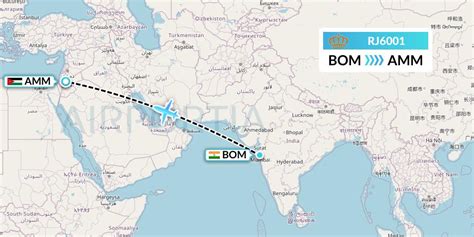 Rj Flight Status Royal Jordanian Mumbai To Amman Rja