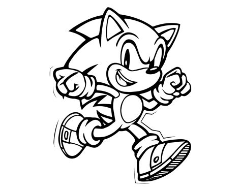 Sonic Svg Sonic Outline Svg Sonic The Hedgehog Outline Svg Sonic The