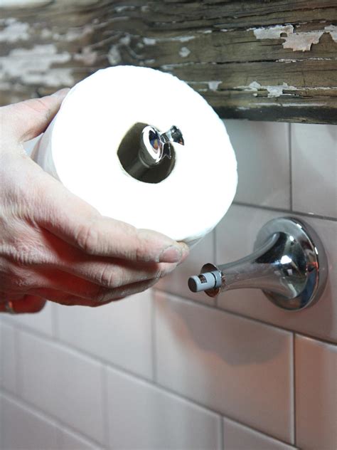 How To Install A Toilet Paper Holder How Tos DIY