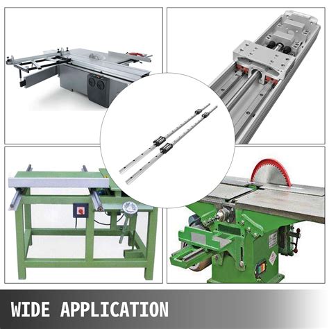 VEVOR Guida Lineare Set CNC 20 1200mm 2x Guida Di Scorrimento