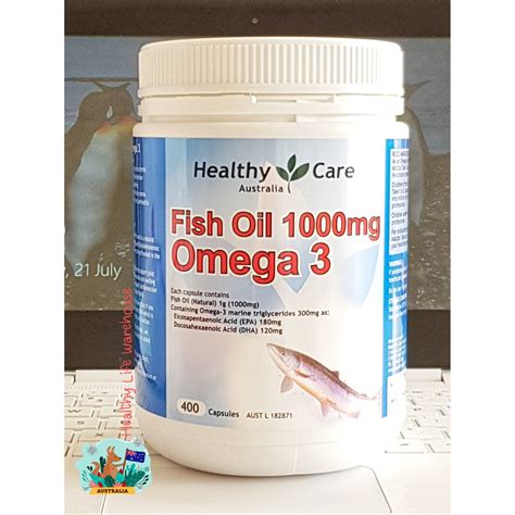 Healthy Care Fish Oil Mg Omega