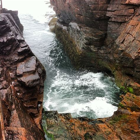 Thunder Hole Acadia Acadia National Park Maine Thunder Flickr