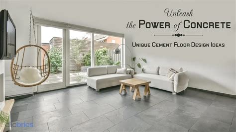 7 Cement Floor Design Ideas For Home: From Classic To Contemporary