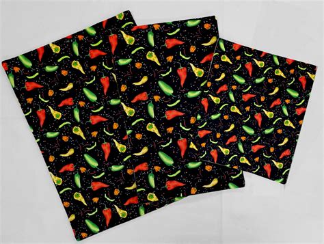 Hot Peppers Countertop Appliance Slider Mats By Penny S Needful Things