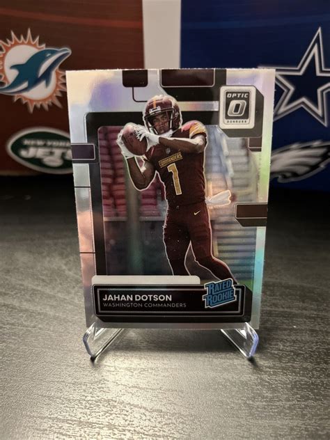 2022 Panini Donruss Rated Rookie Optic Preview Holo P 310 Jahan