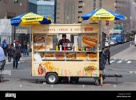 New York Style Hot Dog Cart