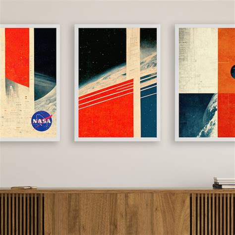 Nasa Wall Decor Etsy