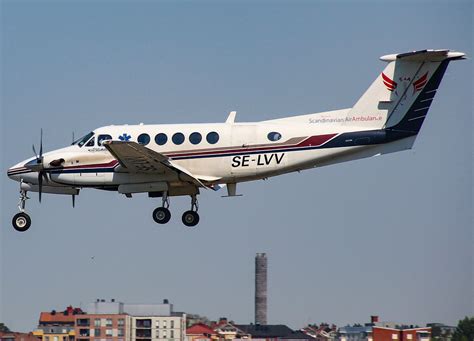 Se Lvv Beech B Super King Air At Bromma Essb Se Lvv Bee Flickr