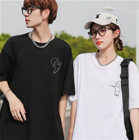 【楽天市場】カップル ペア Tシャツ ブランド ペアルック カップル 春夏 服 メンズ Tシャツ 半袖 レディース おしゃれ ペアルック T