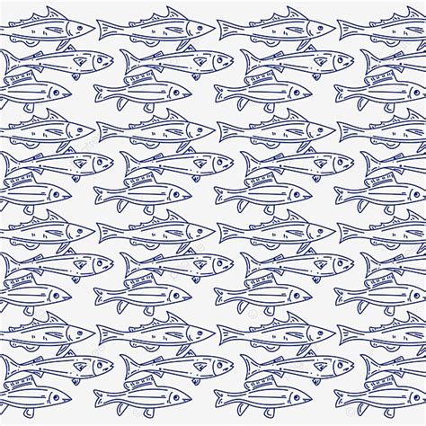 Hand Drawn Seafood Vector Hd Images Hand Painted Seafood Spanish