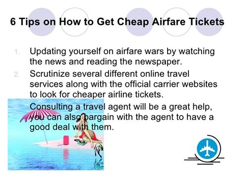 How To Get Cheap Airfare Tickets