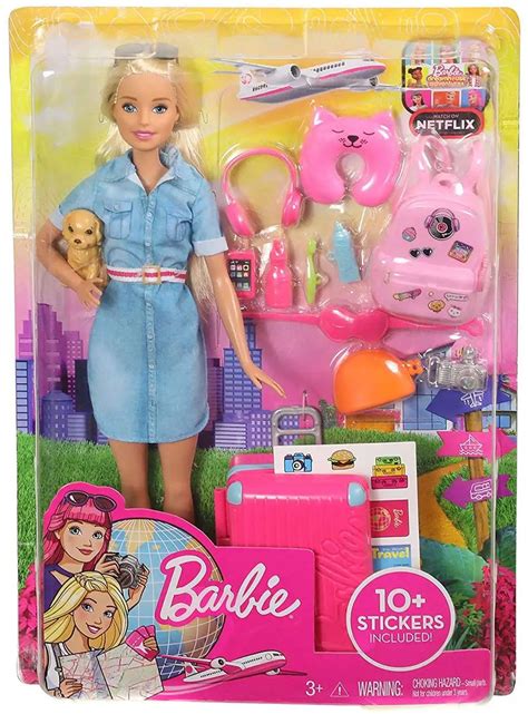 Barbie Dreamhouse Adventures Barbie Travel Doll Mattel - ToyWiz