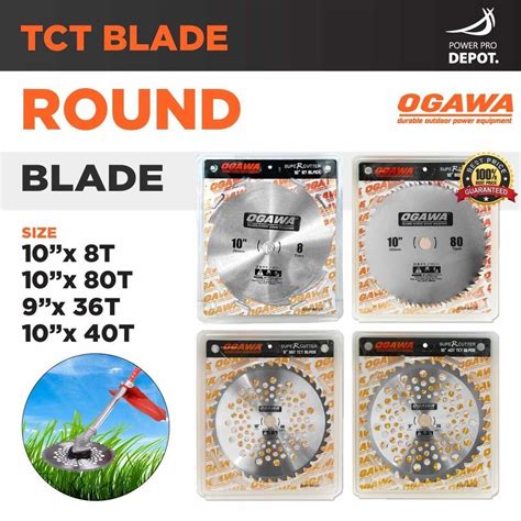 Ogawa Tct Blade T T T T Grass Cutter Brush Cutter Metal