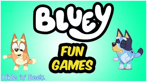 Bluey Hide And Seek Fun Learning Games Youtube