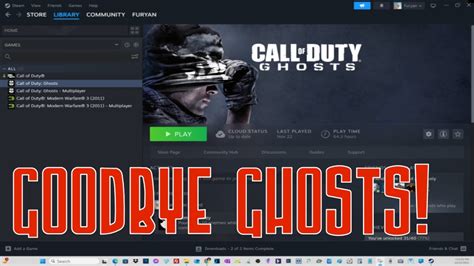 GOODBYE to CALL OF DUTY - GHOSTS! - YouTube