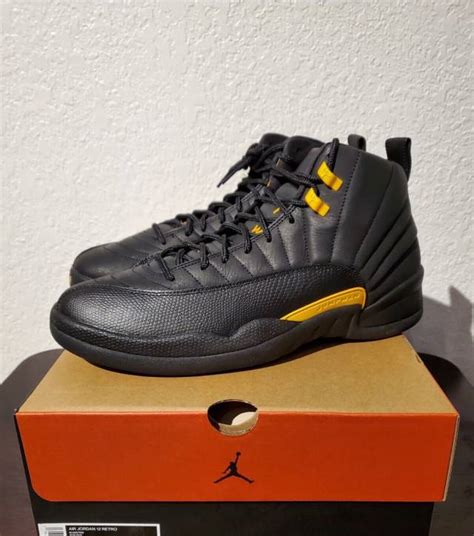 2022 Nike Air Jordan 12 Xii Retro 4 7y Black Taxi Ct8013 071 Kixify