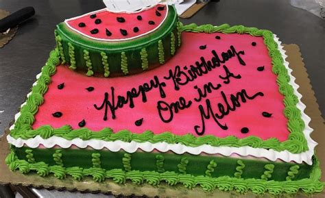 Watermelon Birthday Cake Ideas Kerrie Baggett