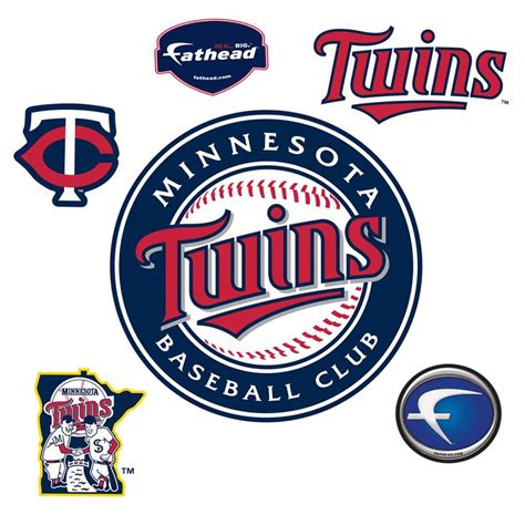 Minnesota Twins: Logo - Giant Officially Licensed MLB Removable Wall ...