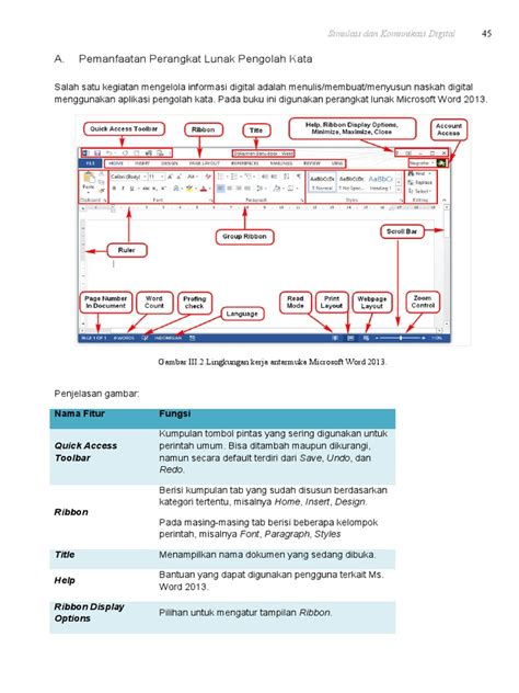 Materi Ms Word Pdf