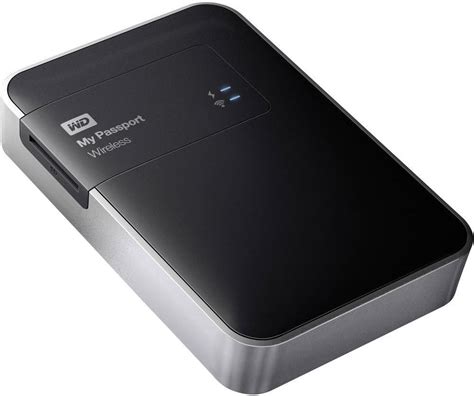 Wd My Passport Wireless Disque Dur Externe Portable 2 To Wifi Usb 30 Wdbdaf0020bbk Eesn